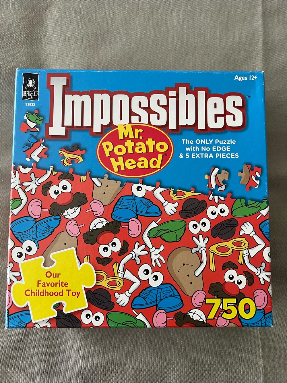 Hasbro Impossibles Mr. Potato Head Challenging Puzzle - 750 Ct - Complete